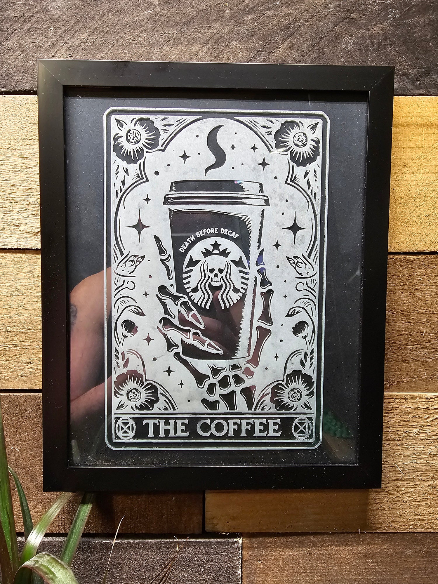 Framed Tarot Card