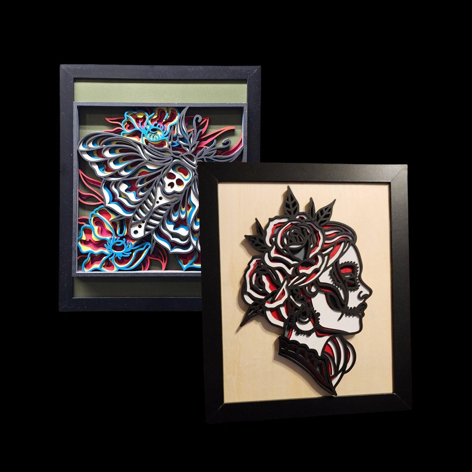 Layered Wood Art