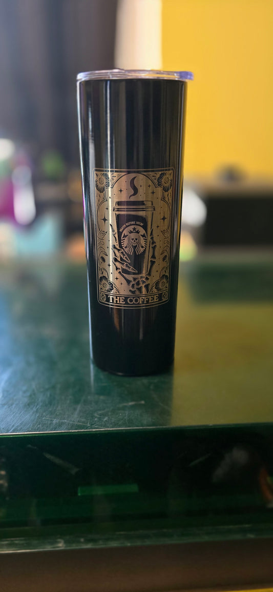 The Coffee Tarot Card 20 oz. Tumblers